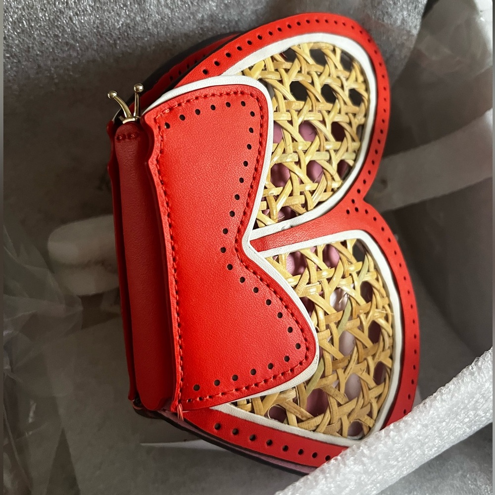 Kate Spade Wicker Butterfly Crossbody